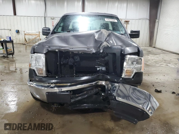 2012 Ford F-150 XL with VIN 1FTNF1EF8CKE30438, listed as a Copart auction lot 72623564 with 43,561 mi miles and Salvage title. Bid and sale history available at DreamBid. Image 5.