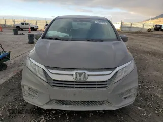 2020 Honda Odyssey EX-L with VIN 5FNRL6H77LB027558, listed as a Copart auction lot 88417565 with 112,384 mi miles and Salvage Title. Bid and sale history available at carsss.com. Image 5.