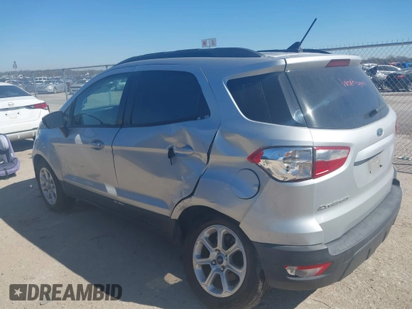 2019 Ford EcoSport SE with VIN MAJ3S2GE7KC262545, listed as a IAAI auction lot 41650639 with 32,211 mi miles and . Bid and sale history available at DreamBid. Image 6.