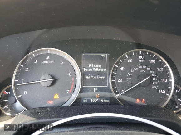 2019 Lexus RX 350 with VIN 2T2BZMCA6KC209905, listed as a Copart auction lot 60837395 with 100,116 mi miles and Salvage title. Bid and sale history available at DreamBid. Image 9.