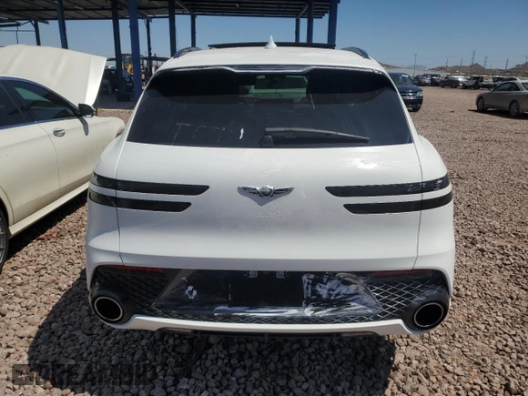 2022 Genesis GV70 Sport with VIN KMUMCDTCXNU038421, listed as a Copart auction lot 73715244 with Not provided miles and Salvage title. Bid and sale history available at DreamBid. Image 6.