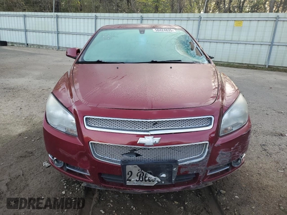 2009 Chevrolet Malibu LTZ with VIN 1G1ZK57B79F132391, listed as a Copart auction lot 50424835 with 132,123 mi miles and Salvage Title. Bid and sale history available at DreamBid. Image 5.