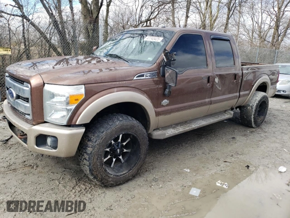 2011 Ford F-250 XL with VIN 1FT7W2BT0BEA11389, listed as a Copart auction lot 47743425 with 324,970 mi miles and Clean title. Bid and sale history available at DreamBid. Image 1.