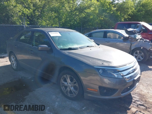 2012 Ford Fusion SE with VIN 3FAHP0HA9CR171027, listed as a IAAI auction lot 42394989 with 249,745 mi miles and . Bid and sale history available at DreamBid. Image 1.