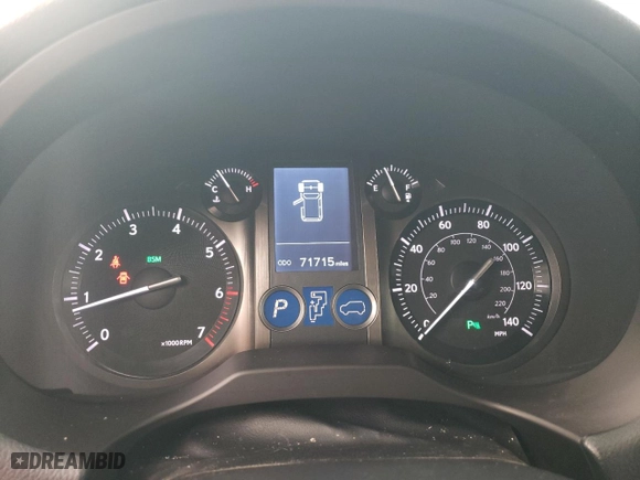 2015 Lexus GX 460 with VIN JTJBM7FX3F5101116, listed as a Copart auction lot 51301005 with 71,715 mi miles and Salvage Title. Bid and sale history available at carsss.com. Image 9.