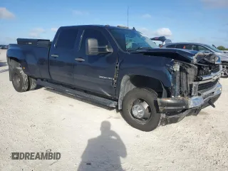 2008 Chevrolet Silverado 3500HD DRW LT w/1LT with VIN 1GCJC33658F150353, listed as a Copart auction lot 85479604 with 151,349 mi miles and Salvage Title. Bid and sale history available at carsss.com. Image 4.
