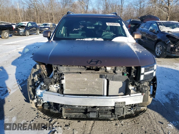 2024 Hyundai Santa Fe Calligraphy with VIN 5NMP5DG16RH010468, listed as a Copart auction lot 83769744 with 14,689 mi miles and Salvage title. Bid and sale history available at DreamBid. Image 5.