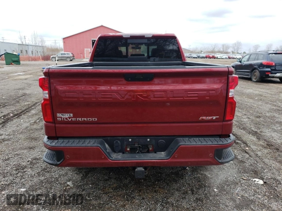 2019 Chevrolet Silverado 1500 RST with VIN 1GCRYEEK8KZ299758, listed as a Copart auction lot 50456085 with 61,593 mi miles and Clean Title. Bid and sale history available at DreamBid. Image 6.