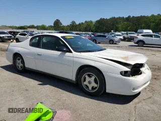 2003 Chevrolet Monte Carlo LS with VIN 2G1WW12E539416216, listed as a Copart auction lot 52154375 with 205,309 mi miles and Salvage Title. Bid and sale history available at carsss.com. Image 4.