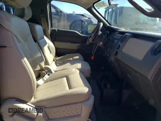 2010 Ford F-150 XL with VIN 1FTMF1EW4AFC63092, listed as a Copart auction lot 76612624 with 124,879 mi miles and Salvage Title. Bid and sale history available at DreamBid. Image 10.