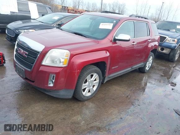 2012 GMC Terrain SLE-2 with VIN 2GKFLTEK0C6233129, listed as a IAAI auction lot 41455757 with 136,073 mi miles. Bid and sale history available at carsss.com. Image 2.