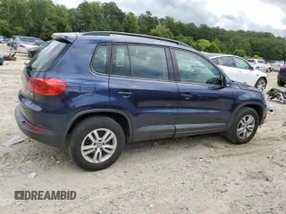 2015 Volkswagen Tiguan SE z VIN WVGAV7AX9FW611978, wystawiony jako Copart lot #63417995 z przebiegiem 77 942 mil mil oraz Czysty tytuł • Clean title. Historia ofert i sprzedaży dostępna na DreamBid. Obrazek 3.