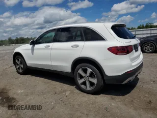 2020 Mercedes-Benz GLC 300 with VIN WDC0G8EB2LF723901, listed as a Copart auction lot 61234725 with 44,080 mi miles and Salvage title. Bid and sale history available at DreamBid. Image 2.
