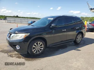 2015 Nissan Pathfinder SL z VIN 5N1AR2MN4FC648052, wystawiony jako Copart lot #55129165 z przebiegiem 182 291 mil mil oraz Szkoda całkowita • Salvage title. Historia ofert i sprzedaży dostępna na DreamBid. Obrazek 1.
