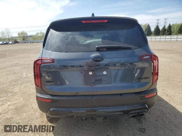 2021 Kia Telluride SX z VIN 5XYP5DHC6MG167520, wystawiony jako Copart lot #56055375 z przebiegiem 94 882 mil mil oraz Szkoda całkowita • Salvage title. Historia ofert i sprzedaży dostępna na DreamBid. Obrazek 6.