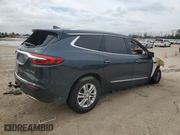 2018 Buick Enclave Essence with VIN 5GAEVAKW5JJ257778, listed as a Copart auction lot 46899845 with Not Provided miles and Non Repairable. Bid and sale history available at DreamBid. Image 3.