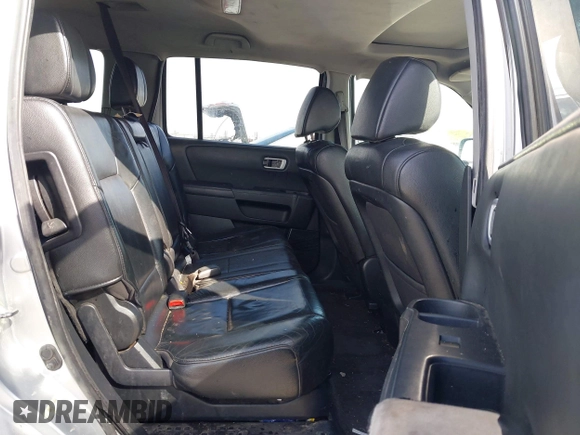 2012 Honda Pilot EX-L with VIN 5FNYF4H54CB033968, listed as a IAAI auction lot 41829628 with 265,486 mi miles and . Bid and sale history available at DreamBid. Image 8.