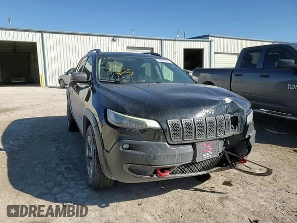2019 Jeep Cherokee Trailhawk with VIN 1C4PJMBX8KD253401, listed as a Copart auction lot 46624245 with 79,627 mi miles and Salvage Title. Bid and sale history available at DreamBid. Image 11.