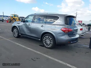 2016 Infiniti QX80 with VIN JN8AZ2ND7G9800676, listed as a IAAI auction lot 41436746 with 103,376 mi miles. Bid and sale history available at carsss.com. Image 3.