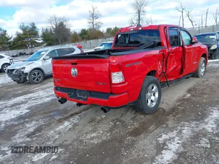 2020 Ram 1500 Big Horn with VIN 1C6SRFBT5LN175643, listed as a IAAI auction lot 41288854 with 56,732 mi miles. Bid and sale history available at carsss.com. Image 4.