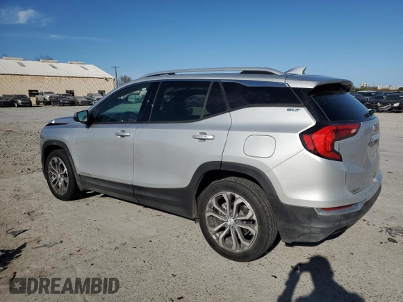 2018 GMC Terrain SLT with VIN 3GKALPEX4JL144329, listed as a Copart auction lot 47126445 with 27,538 mi miles and Salvage Title. Bid and sale history available at carsss.com. Image 2.