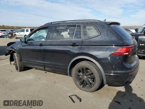 2022 Volkswagen Tiguan SE R-Line Black with VIN 3VV8B7AX4NM018976, listed as a Copart auction lot 88516775 with 49,139 mi miles and Non Repairable. Bid and sale history available at DreamBid. Image 2.