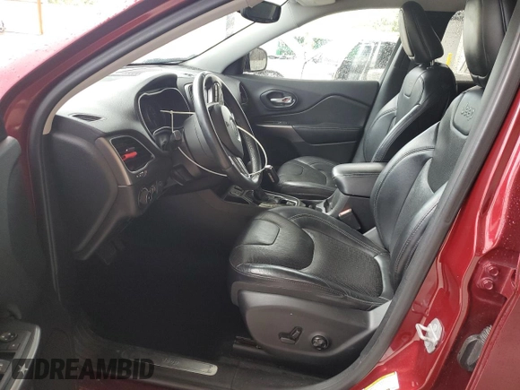 2019 Jeep Cherokee Limited with VIN 1C4PJLDB8KD346205, listed as a Copart auction lot 55936465 with 126,114 mi miles and Salvage title. Bid and sale history available at DreamBid. Image 7.