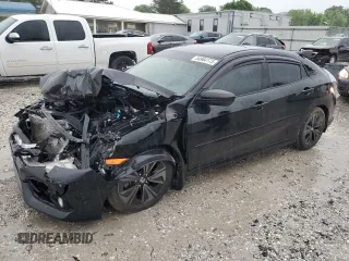 2018 Honda Civic EX z VIN SHHFK7H51JU201744, wystawiony jako Copart lot #54964175 z przebiegiem 92 145 mil mil oraz Szkoda całkowita • Salvage title. Historia ofert i sprzedaży dostępna na DreamBid. Obrazek 1.