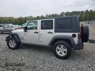 2008 Jeep Wrangler Unlimited X with VIN 1J4GB39148L565250, listed as a Copart auction lot 51170505 with 153,344 mi miles and Salvage Title. Bid and sale history available at DreamBid. Image 2.