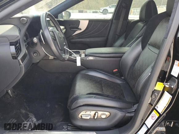 2018 Lexus LS with VIN JTHC51FF4J5004992, listed as a Copart auction lot 49701775 with 99,155 mi miles and Salvage Title. Bid and sale history available at carsss.com. Image 7.