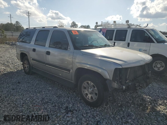 2004 Chevrolet Suburban LS with VIN 3GNEC16Z24G287651, listed as a Copart auction lot 48778835 with 0 mi miles and Salvage Title. Bid and sale history available at carsss.com. Image 4.