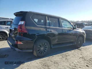 2021 Lexus GX with VIN JTJAM7BX8M5278954, listed as a Copart auction lot 87282444 with 47,965 mi miles and Salvage Title. Bid and sale history available at carsss.com. Image 3.
