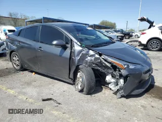 2022 Toyota Prius L Eco z VIN JTDKAMFU1N3157291, wystawiony jako Copart lot #58756485 z przebiegiem 69 737 mil mil oraz Szkoda całkowita • Salvage title. Historia ofert i sprzedaży dostępna na DreamBid. Obrazek 4.