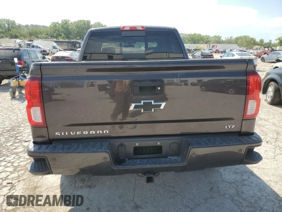 2016 Chevrolet Silverado 1500 LTZ with VIN 3GCUKSEJ3GG191945, listed as a Copart auction lot 71948494 with 143,055 mi miles and Salvage Title. Bid and sale history available at DreamBid. Image 6.