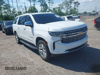2023 Chevrolet Suburban Premier with VIN 1GNSCFKDXPR371053, listed as a IAAI auction lot 42045193 with 92,544 mi miles. Bid and sale history available at carsss.com. Image 1.