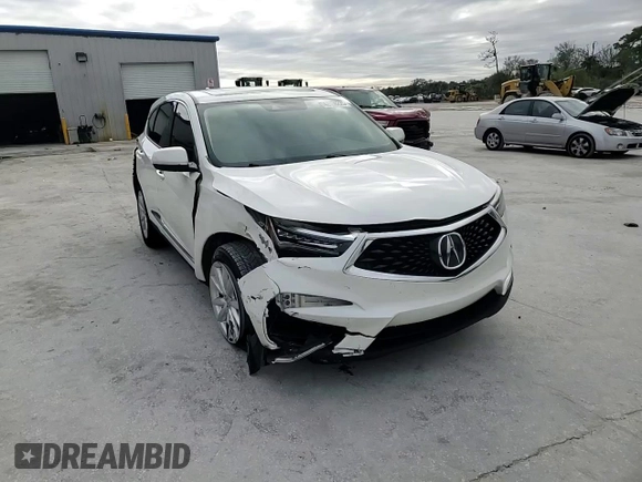 2019 Acura RDX with VIN 5J8TC1H3XKL022552, listed as a Copart auction lot 42450225 with 53,336 mi miles and Salvage Title. Bid and sale history available at carsss.com. Image 14.