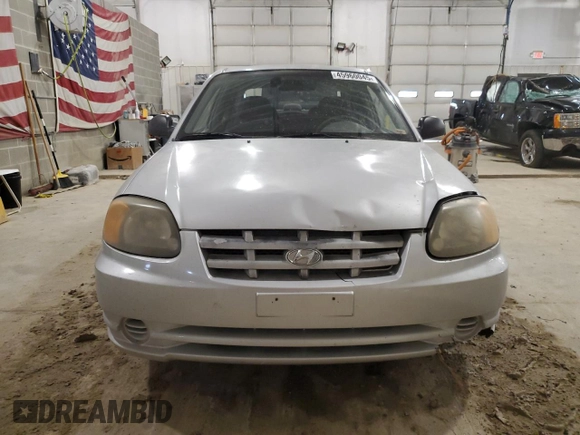 2004 Hyundai Accent with VIN KMHCF35C34U311951, listed as a Copart auction lot 45960045 with 171,902 mi miles and Clean Title. Bid and sale history available at carsss.com. Image 5.