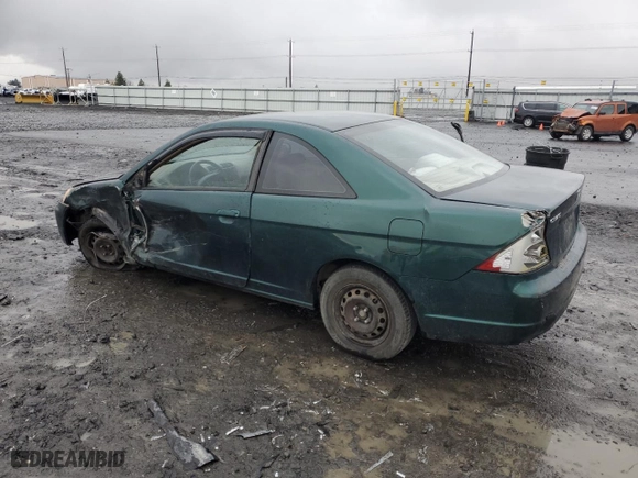 2002 Honda Civic LX with VIN 1HGEM21502L045829, listed as a Copart auction lot 81906834 with 269,548 mi miles and Salvage Title. Bid and sale history available at carsss.com. Image 2.