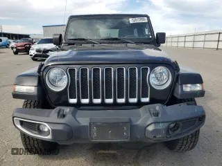 2019 Jeep Wrangler Unlimited Sahara z VIN 1C4HJXEN0KW588687, wystawiony jako Copart lot #52812895 z przebiegiem 91 486 mil mil oraz Szkoda całkowita • Salvage title. Historia ofert i sprzedaży dostępna na DreamBid. Obrazek 5.