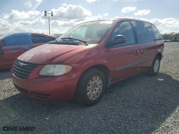 2007 Chrysler Town & Country SWB with VIN 1A4GJ45R97B188939, listed as a Copart auction lot 77257894 with 0 mi miles and Salvage Title. Bid and sale history available at carsss.com. Image 1.