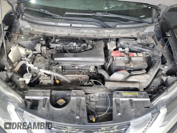 2017 Nissan Rogue SV z VIN 5N1AT2MV0HC740554, wystawiony jako Copart lot #55819475 z przebiegiem 149 648 mil mil oraz Szkoda całkowita • Salvage title. Historia ofert i sprzedaży dostępna na DreamBid. Obrazek 12.