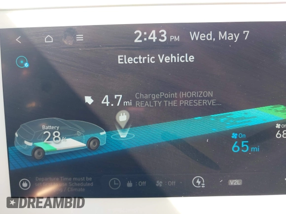 2023 Hyundai Ioniq 5 SEL with VIN KM8KNDAF2PU147407, listed as a IAAI auction lot 42188934 with 22,647 mi miles and . Bid and sale history available at DreamBid. Image 18.