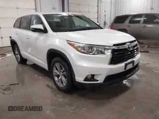 2015 Toyota Highlander LE z VIN 5TDBKRFH6FS176240, wystawiony jako IAAI lot #41502049 z przebiegiem 184 669 mil mil oraz . Historia ofert i sprzedaży dostępna na DreamBid. Obrazek 1.