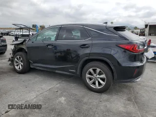 2019 Lexus RX 450h z VIN 2T2BGMCAXKC037688, wystawiony jako Copart lot #54735715 z przebiegiem 166 966 mil mil oraz Szkoda całkowita • Salvage title. Historia ofert i sprzedaży dostępna na DreamBid. Obrazek 2.
