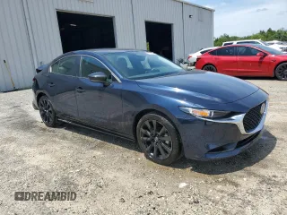2024 Mazda 3 S Select Sport with VIN 3MZBPABM8RM434474, listed as a Copart auction lot 61492515 with 16,845 mi miles and Salvage title. Bid and sale history available at DreamBid. Image 4.