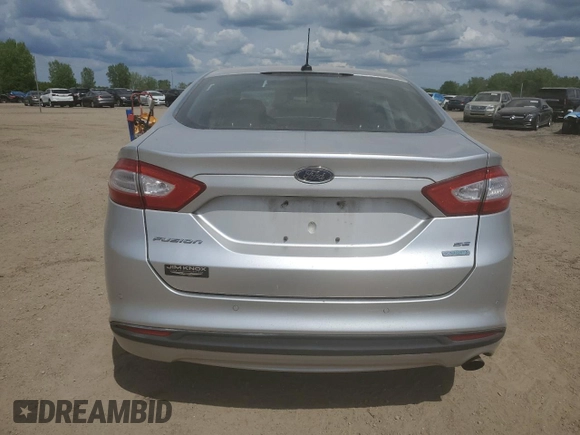 2013 Ford Fusion SE with VIN 3FA6P0HR7DR342288, listed as a Copart auction lot 58178025 with 189,211 mi miles and Salvage title. Bid and sale history available at DreamBid. Image 6.