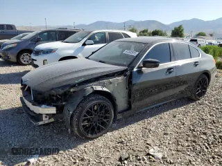 2021 BMW 3 Series 330i xDrive with VIN 3MW5R7J06M8B65918, listed as a Copart auction lot 61262915 with 41,353 mi miles and Salvage title. Bid and sale history available at DreamBid. Image 1.