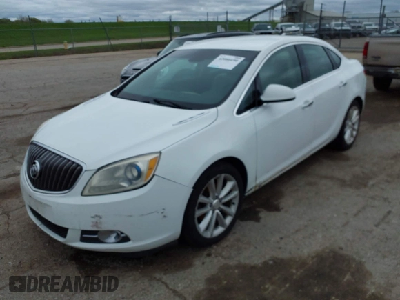 2014 Buick Verano with VIN 1G4PP5SK6E4109791, listed as a IAAI auction lot 42086690 with 182,908 mi miles. Bid and sale history available at carsss.com. Image 2.