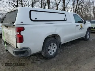 2020 Chevrolet Silverado 1500 Work Truck with VIN 3GCNWAEF7LG281916, listed as a Copart auction lot 44755725 with 128,304 mi miles and Salvage Title. Bid and sale history available at DreamBid. Image 3.