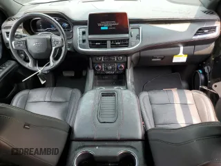 2023 Chevrolet Tahoe RST with VIN 1GNSKRKD5PR299764, listed as a Copart auction lot 58205815 with 19,550 mi miles and Salvage title. Bid and sale history available at DreamBid. Image 8.